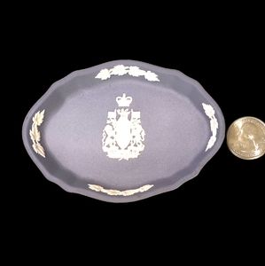 Vintage Wedgwood's Canadian Coat of Arms Trinket Dish